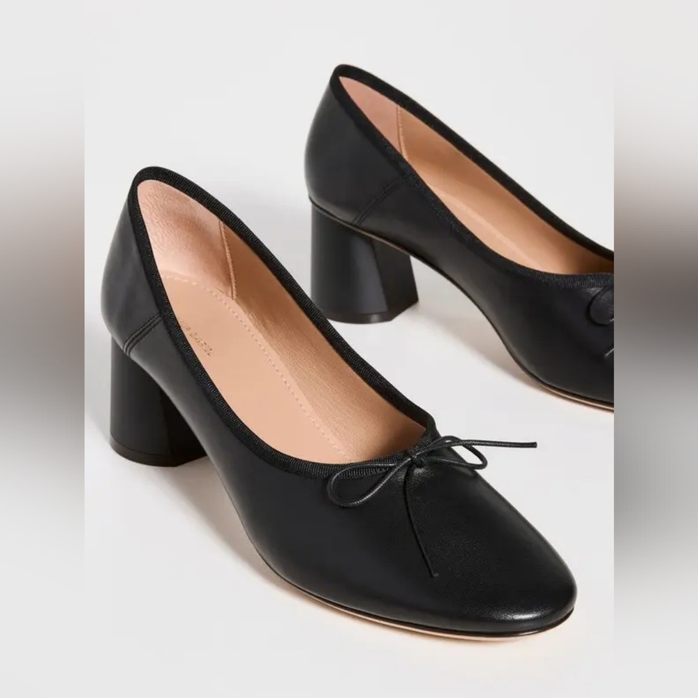 Mansur Gavriel Dream Block Heel Pumps 39.5 - Picture 2 of 16